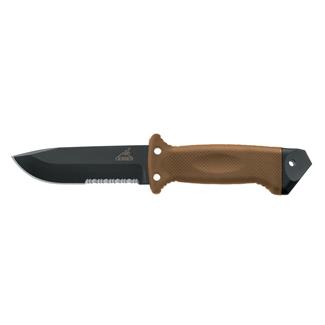 Gerber LMF II Infantry Knife Serrated Edge Coyote Brown