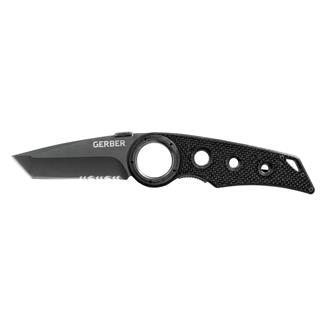 Gerber Remix Tactical Knife Serrated Edge Black