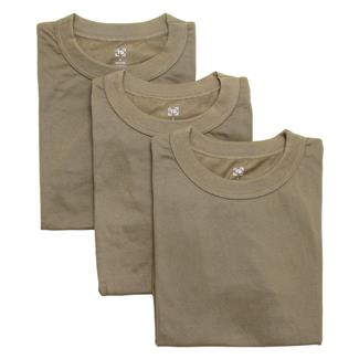 Men's TG Crew Neck T-Shirts (3 Pack) Coyote Tan