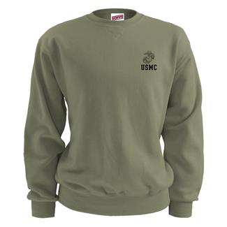Men's Soffe Marine Corps Sweatshirt Olive Drab