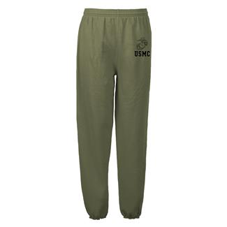 Men's Soffe Marine Corps Sweatpants Olive Drab