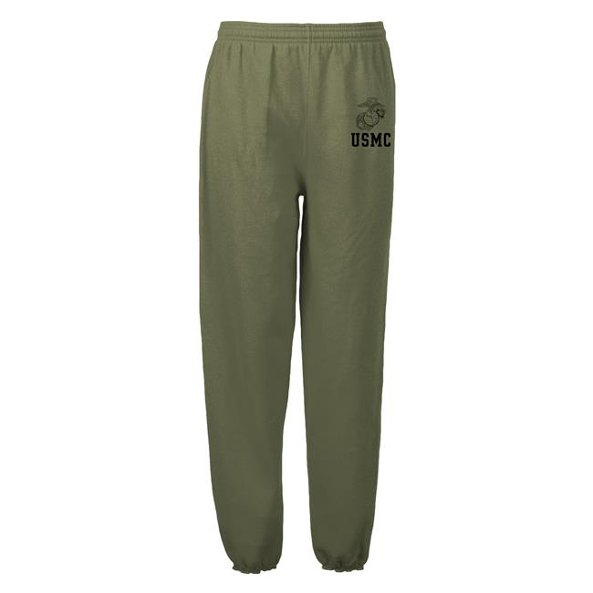 white soffe sweatpants
