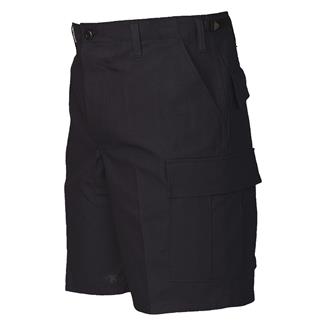 Men's TRU-SPEC Cotton Ripstop BDU Shorts (Zip Fly) Navy