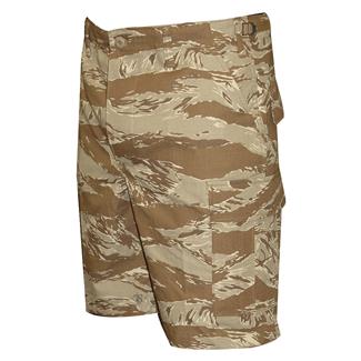 Men's TRU-SPEC Cotton Ripstop BDU Shorts (Zip Fly) Original Desert Tiger Stripe