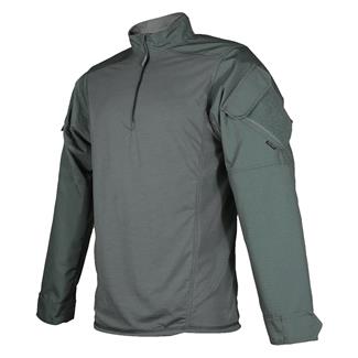 Men's TRU-SPEC Poly / Cotton 1/4 Zip Urban Force Combat Shirt Olive Drab