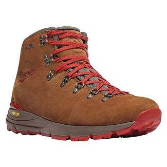 Women's Danner 4.5" Mountain 600 Waterproof Boots Brown / Red