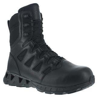 Men's Reebok 8" Zigkick Tactical Composite Toe Boots Black