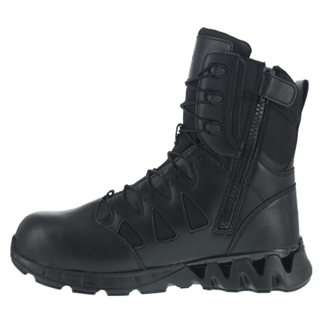 reebok 8 zigkick tactical side zip boots