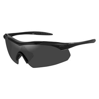 Wiley X Vapor (APEL) Black (frame) - Smoke Gray / Clear (2 lenses)