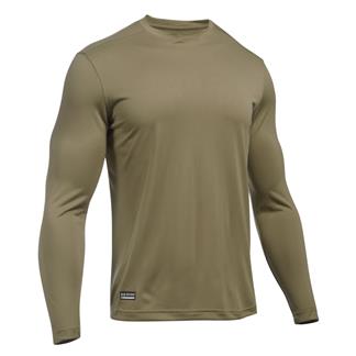 Men's Under Armour Tactical Tech Long Sleeve T-Shirt Federal Tan