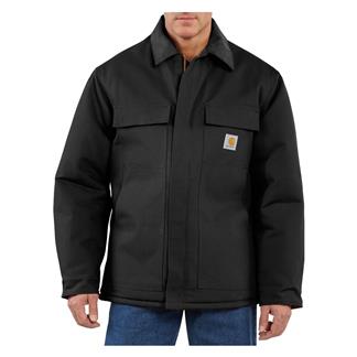 Men's Carhartt Loose Fit Firm Duck Insulated Traditional Coat Black