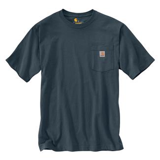 Men's Carhartt Workwear Pocket T-Shirt Bluestone