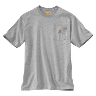 Men's Carhartt Loose Fit Heavyweight Pocket T-Shirt Heather Gray