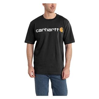 Men's Carhartt Logo T-Shirt Black