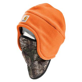 Men's Carhartt 2 In 1 Fleece Headwear Brite Orange