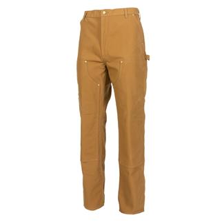 Men's Carhartt Loose Fit Firm Duck Double-Knee Utility Work Pants Carhartt Brown