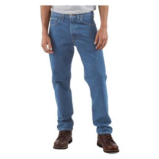Men's Carhartt Traditional Tapered Leg Jeans Stonewash
