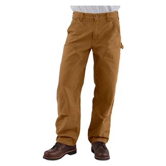 Men's Carhartt Loose Fit Washed Duck Double-Knee Utility Work Pants Carhartt Brown