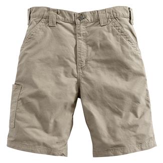 Men's Carhartt Loose Fit Canvas Utility Work Shorts Tan