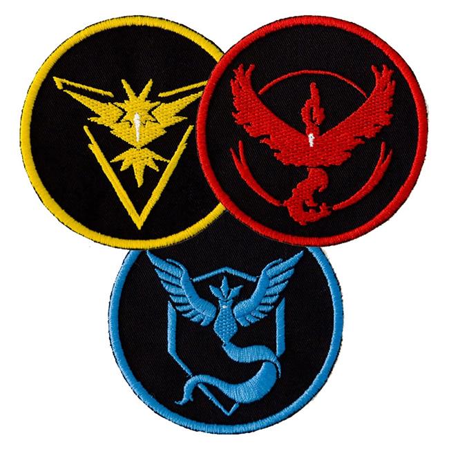 Pokemon Go Team Morale Patch (3 Pack)