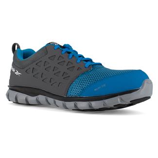 Men's Reebok Sublite Cushion Work Alloy Toe SD Blue / Gray