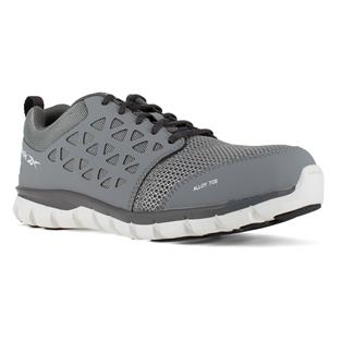 Men's Reebok Sublite Cushion Work Alloy Toe Gray