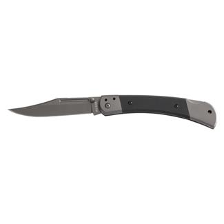 Ka-Bar Folding Hunter Knife Silver / Black