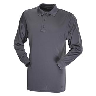 Men's TRU-SPEC 24-7 Series Long Sleeve Performance Polo Charcoal