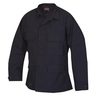Men's TRU-SPEC Lightweight Poly / Cotton Ripstop BDU Coat Navy