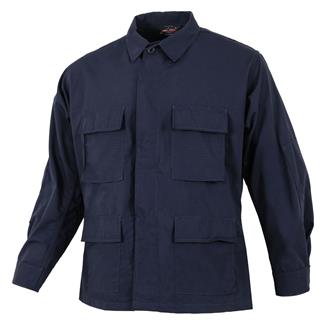 Men's TRU-SPEC Poly / Cotton Ripstop BDU Coat Navy