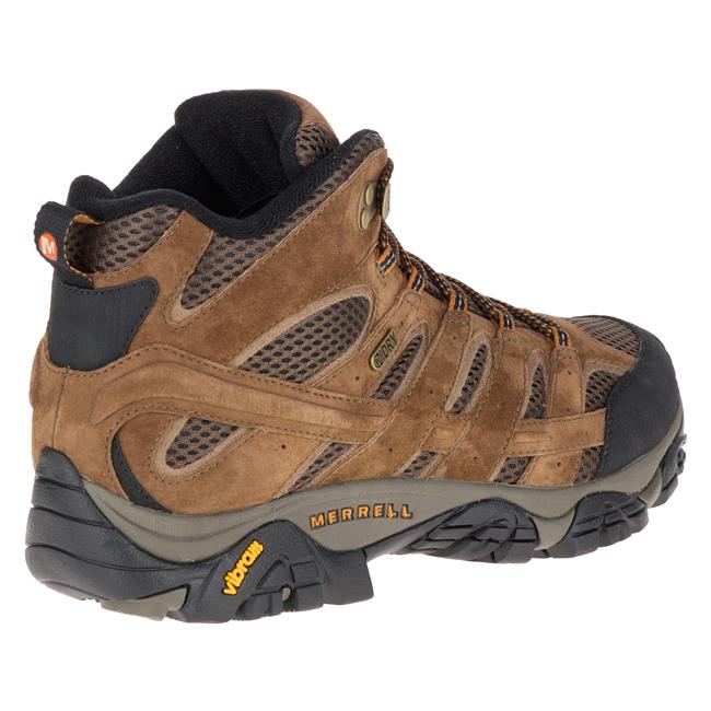 Men's Merrell Moab 2 Mid Waterproof Boots | Tactical Gear Superstore | TacticalGear.com