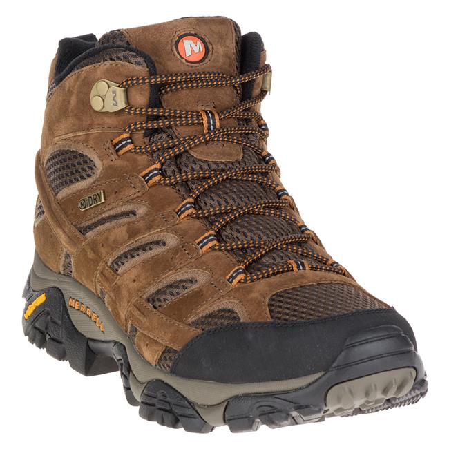 Men's Merrell Moab 2 Mid WP | Tactical Gear Superstore | TacticalGear.com