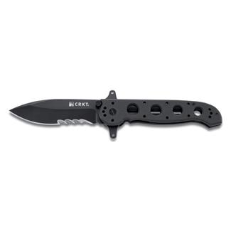 Columbia River Knife & Tool M21 Special Forces G10 Folding Knife Black Combo Edge