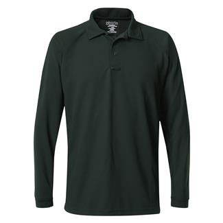 Men's Vertx Coldblack Long Sleeve Polo Spruce Green