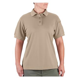 Women's Propper Uniform Polo Silver Tan