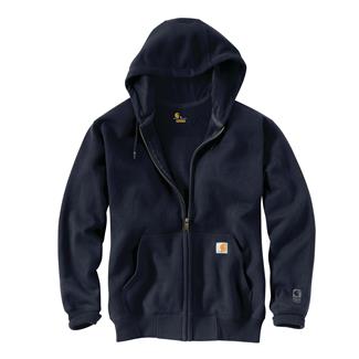 Men's Carhartt Loose Fit Heavyweight Full-Zip Sweatshirt New Navy