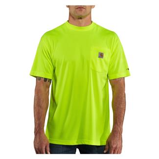 Men's Carhartt Force Hi-Vis Color Enhanced T-Shirt Brite Lime