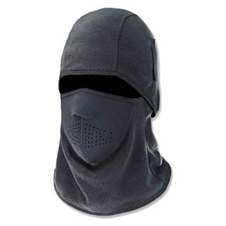 Ergodyne Two-Piece Fleece and Neoprene Balaclava Black