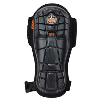 Ergodyne Extra Long Cap Injected Gel Knee Pad Black