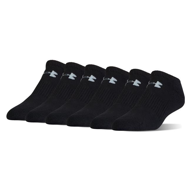 Under Armour Charged Cotton 2.0 No Show Socks - 6 Pack | Tactical Gear ...