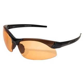 Edge Tactical Eyewear Sharp Edge Matte Black (frame) / Tiger's Eye Vapor Shield (lens)