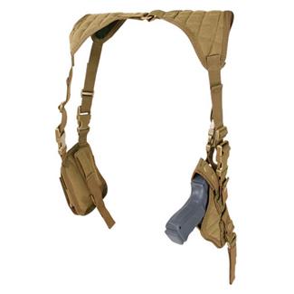 Condor Vertical Shoulder Holster Coyote Brown