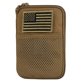 Condor Pocket Pouch with US Flag Patch Coyote Brown
