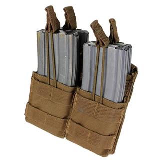 Condor Double Stacker M4 Mag Pouch Coyote Brown