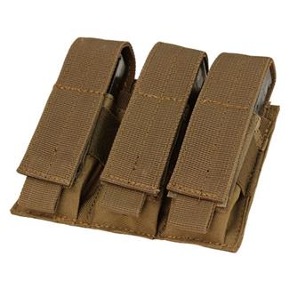 Condor Triple Pistol Mag Pouch Coyote Brown