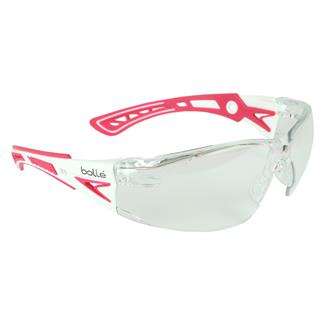 Bolle Rush Plus Pink / White (frame) - Clear (lens)