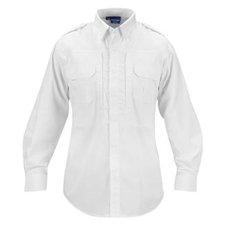 Men's Propper Lightweight Long Sleeve Tactical Dress Shirts White