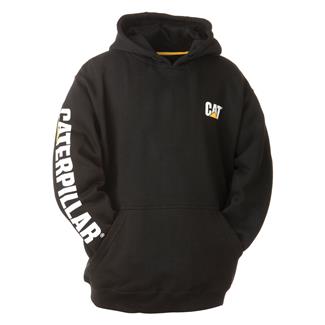 Men's CAT Trademark Banner Hoodie Black