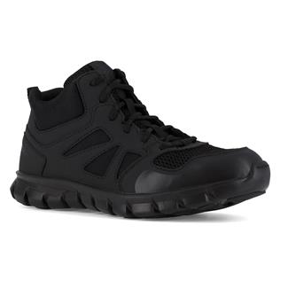 Men's Reebok Sublite Cushion Tactical Mid Boots Black