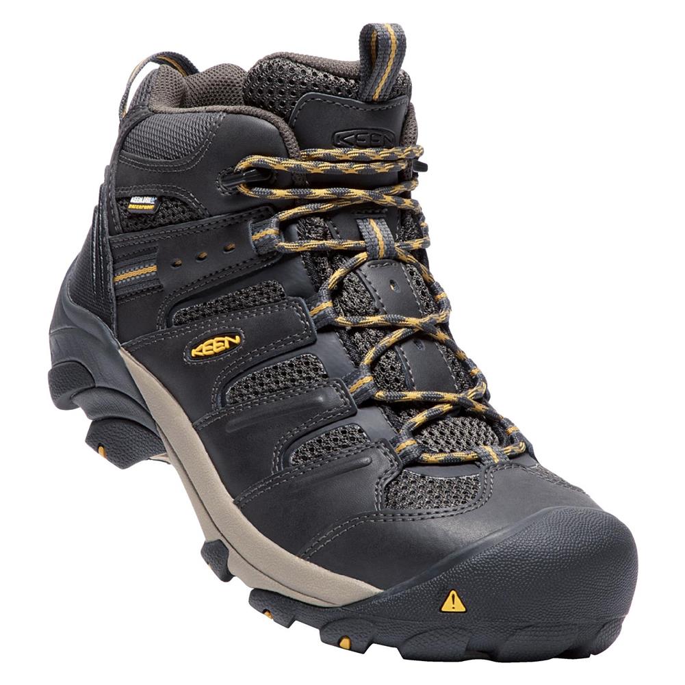 Men's Keen Utility Lansing Mid Steel Toe Waterproof Boots